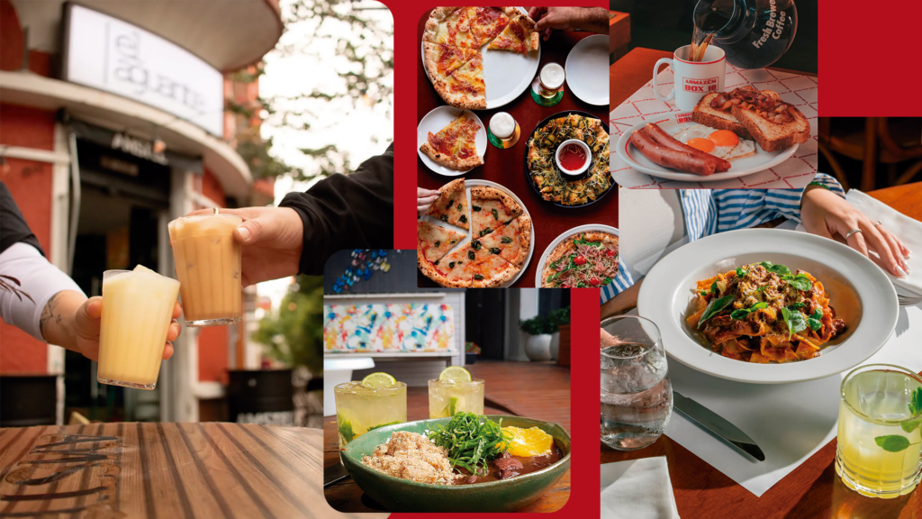 Restaurantes, cafeterias e bares do bairro Rio Branco em Porto Alegre