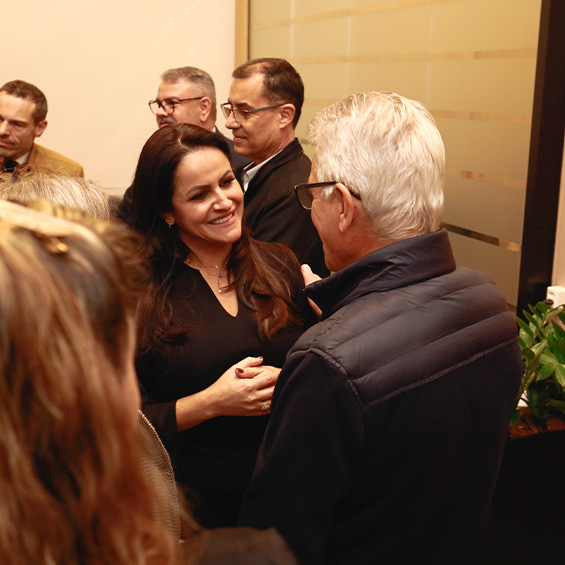 Fotos da inauguração da Sperinde em Caxias do Sul com a presença de clientes, amigos e colaboradores que celebraram esse novo momento conosco.