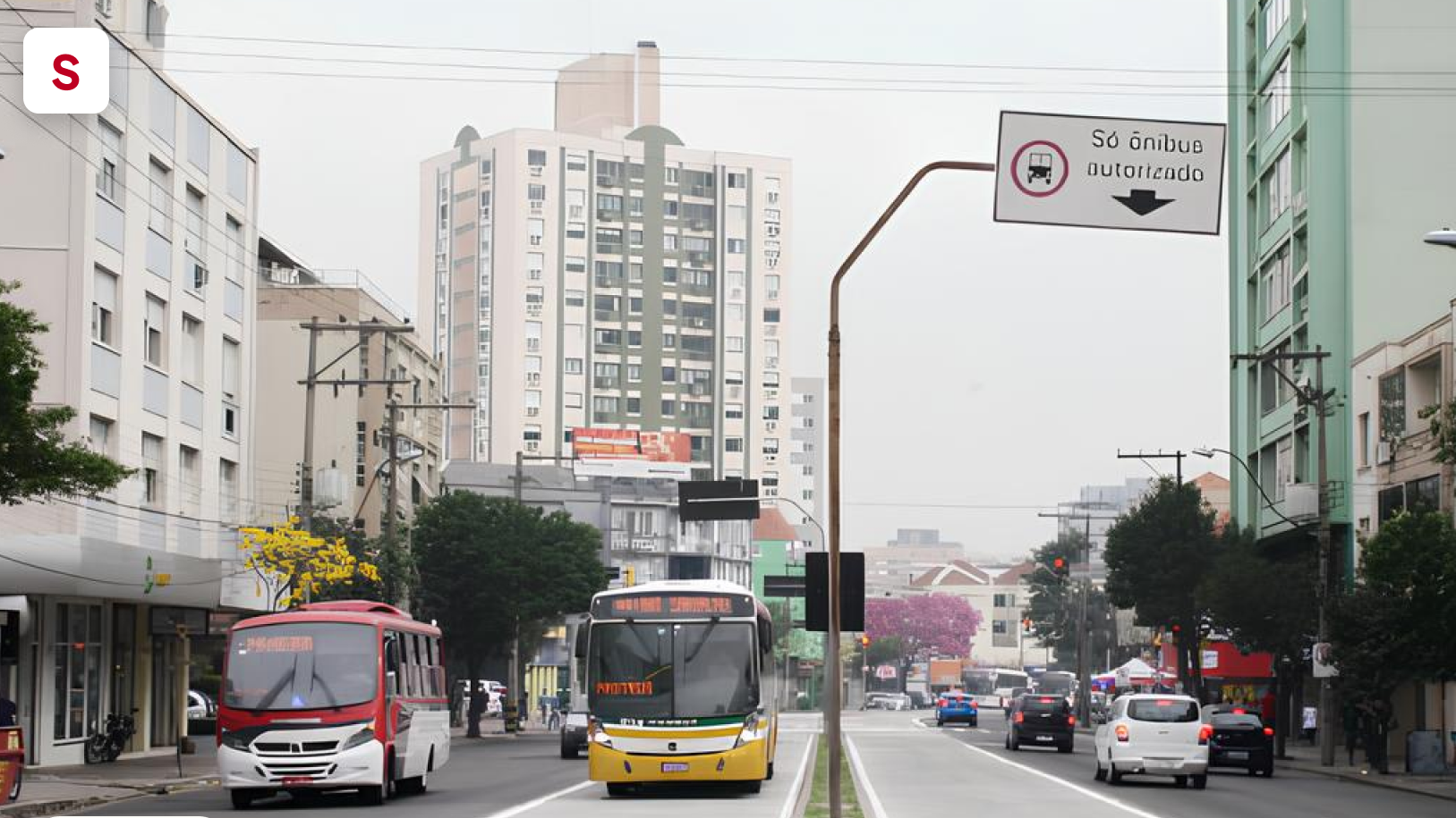 A Avenida Protásio Alves no Petrópolis liga o bairro a várias regiões